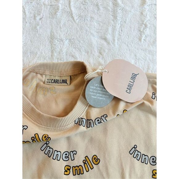 Carlijnq Inner Smile T-shirt Size 6-8 NWT - Picture 5 of 8
